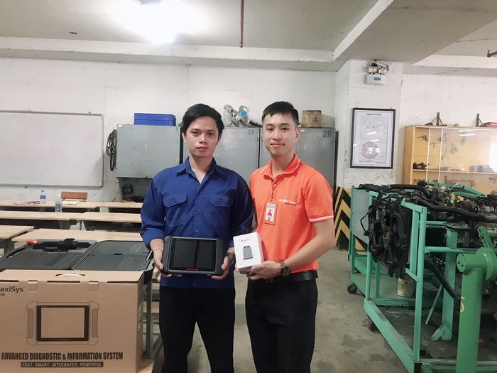 OBD Việt Nam Chuyển Giao Máy Chẩn Đoán Autel MaxiSys MS906 Và G-scan Tab