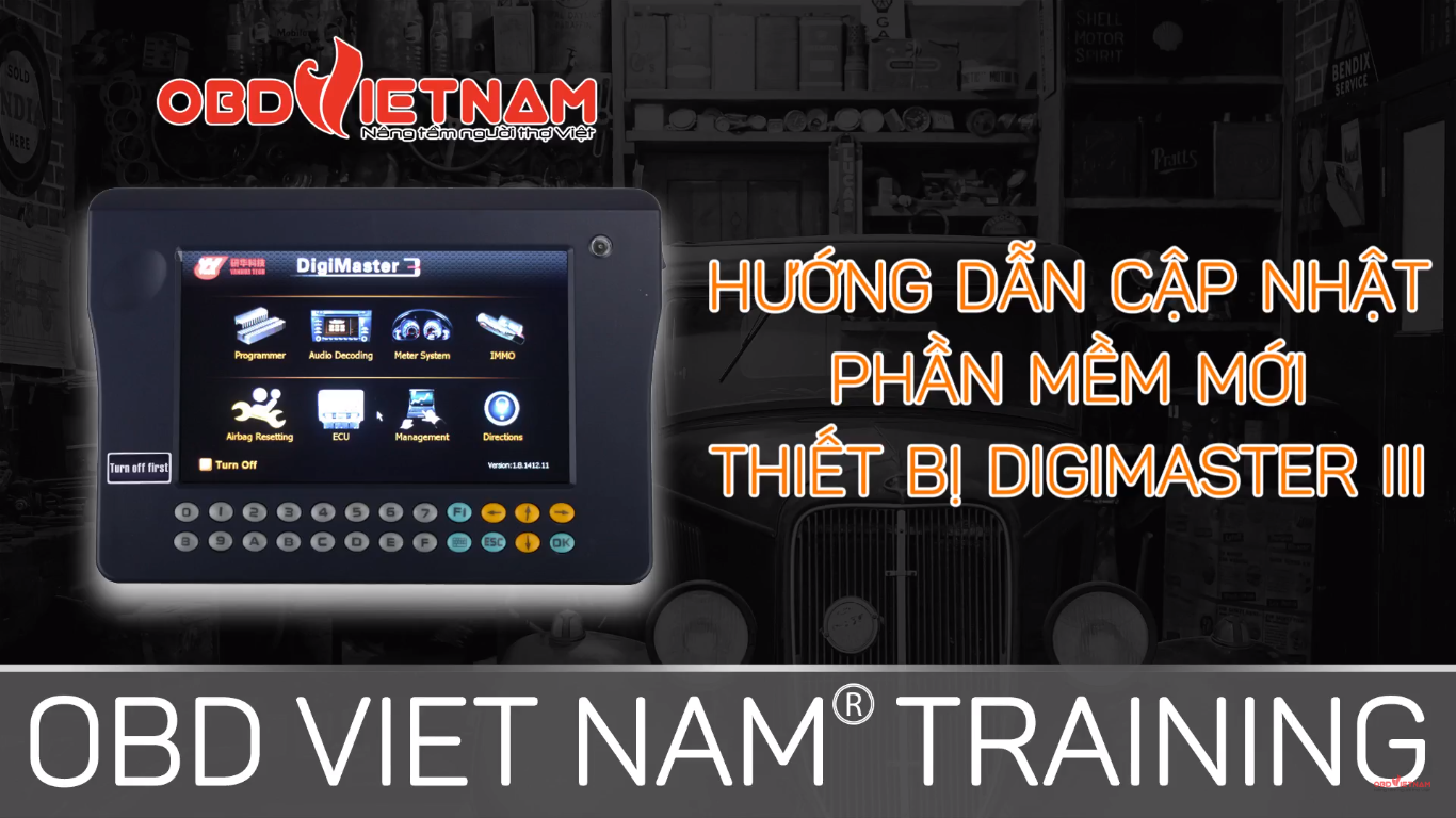 Thủ Thuật Máy Chẩn Đoán - Hướng Dẫn Cập Nhật Phần Mềm Thiết Bị Digimaster 3