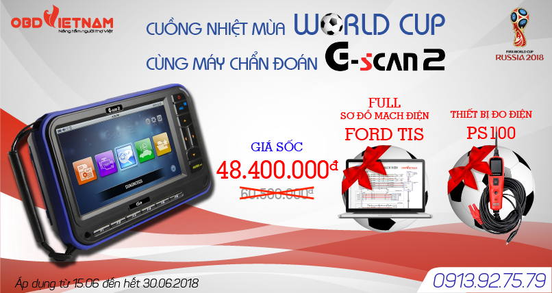 Cuồng Nhiệt Mùa World Cup – Cùng Máy Chẩn Đoán G-Scan 2