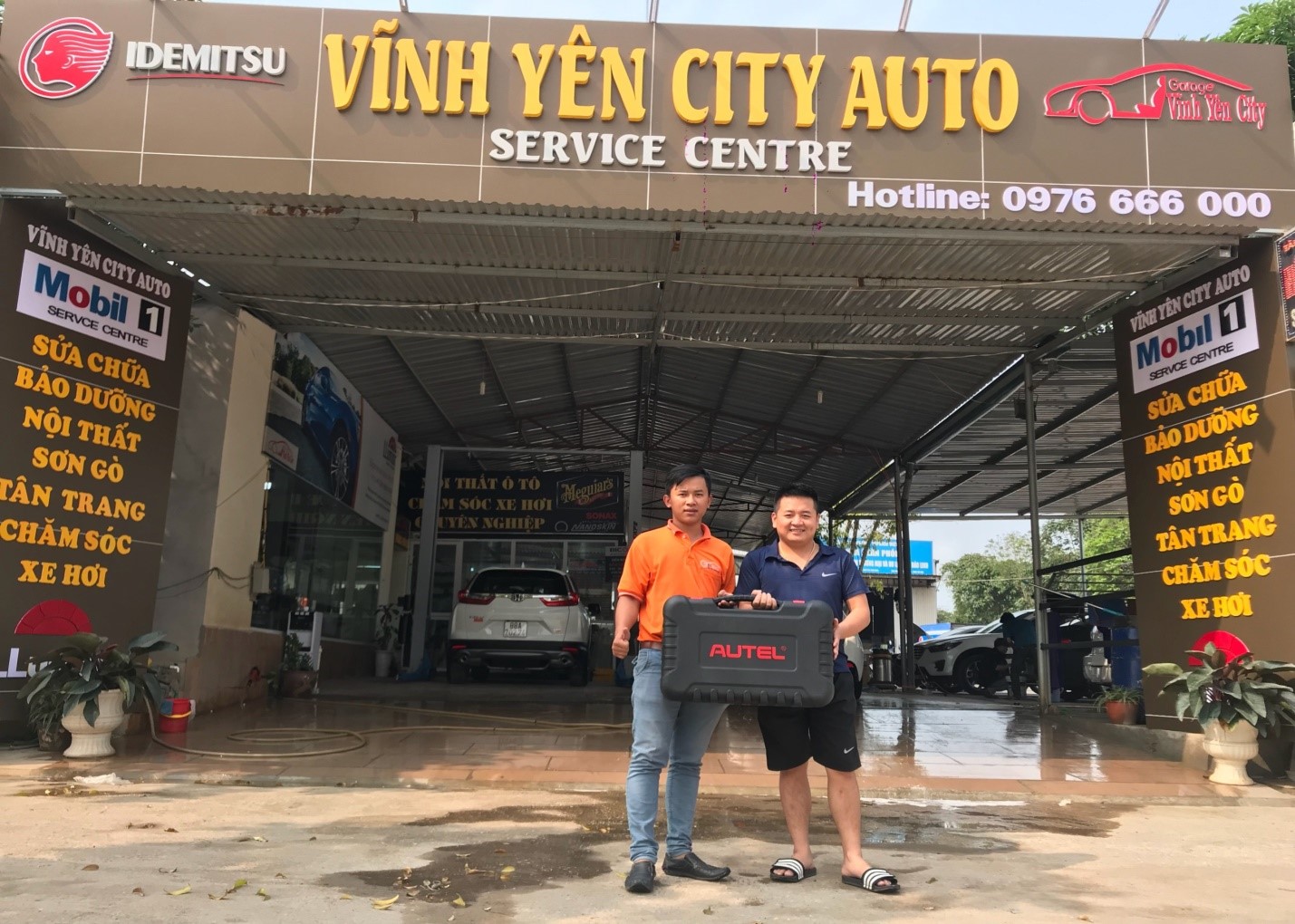 OBD Việt Nam Chuyển Giao Máy Chẩn Đoán Autel Ms906 Tại Vĩnh Phúc