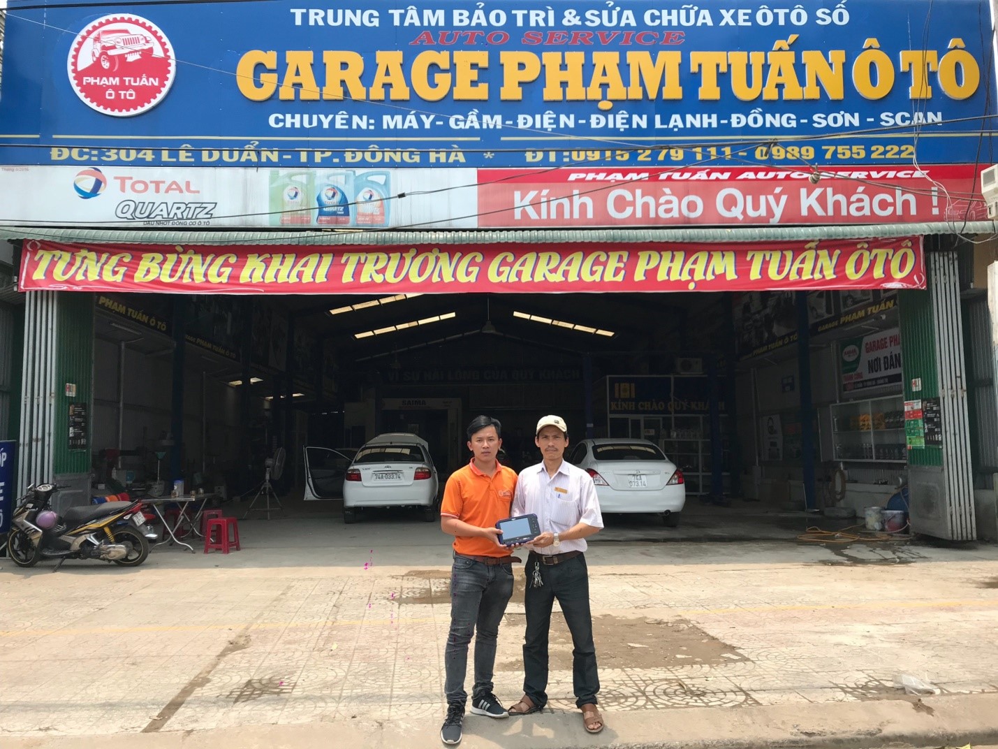 OBD Việt Nam Chuyển Giao Thiết Bị Chẩn Đoán Tại Quảng Trị