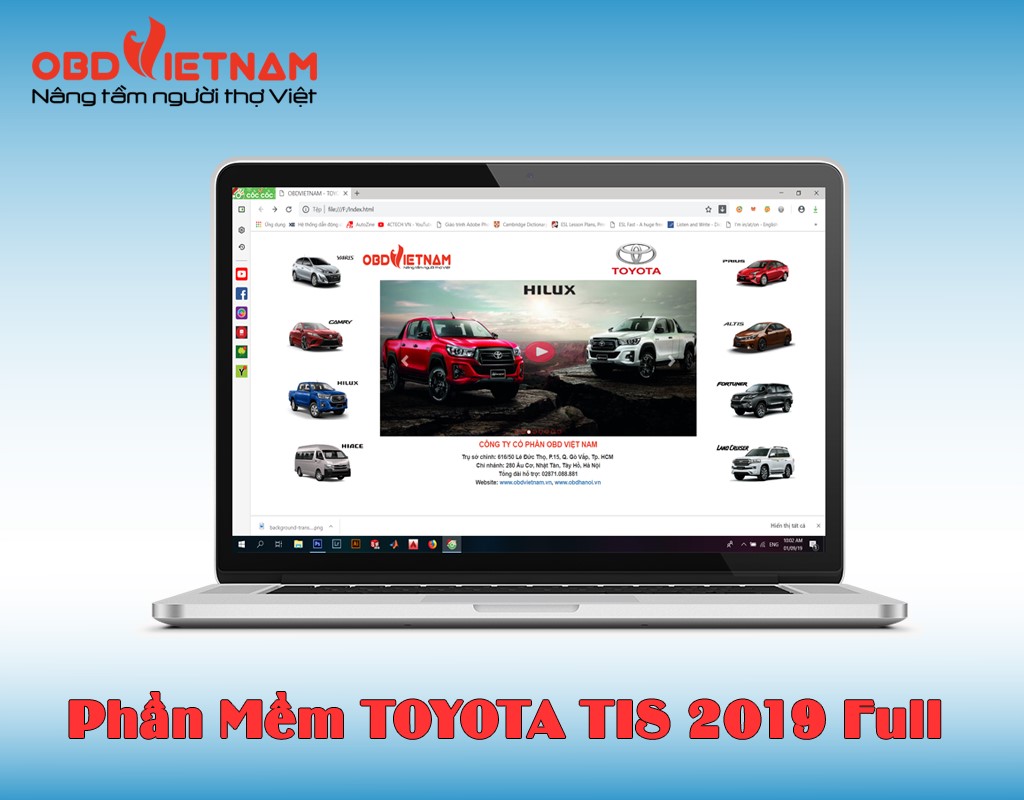 Toyota TIS - Phần mềm tra cứu 2019