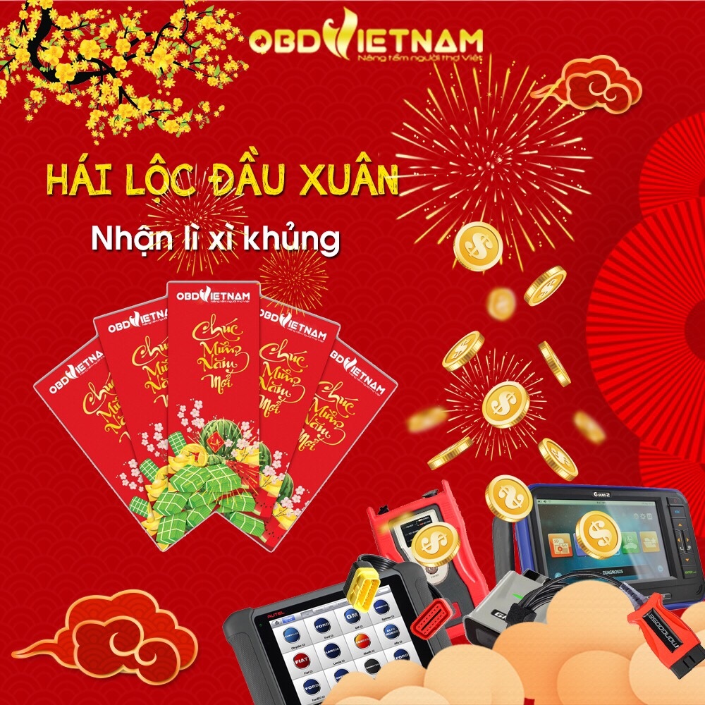 Cùng OBD Việt Nam Hái Lộc Đầu Xuân – Nhận Lì Xì Khủng