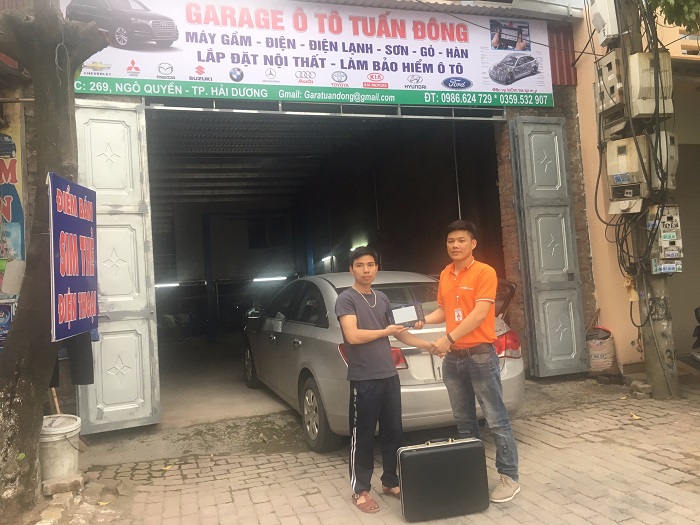 OBD Việt Nam Chuyển Giao Máy Chẩn Đoán Đa Năng G-scan 2 Tại Hải Dương