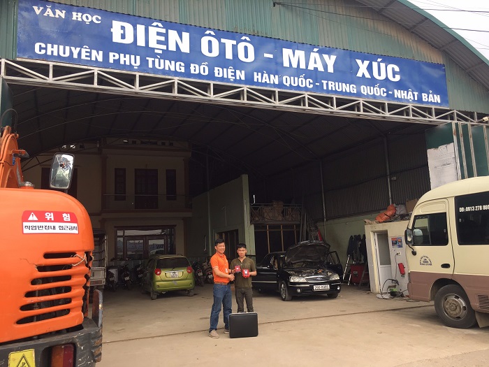 OBD Việt Nam Chuyển Giao Thiết Bị Chẩn Đoán Chuyên Hãng Ford VCM II Tại Tỉnh Lạng Sơn