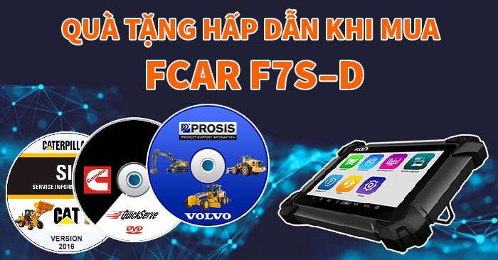 Quà Tặng Hấp Dẫn Khi Mua Fcar F7s–D