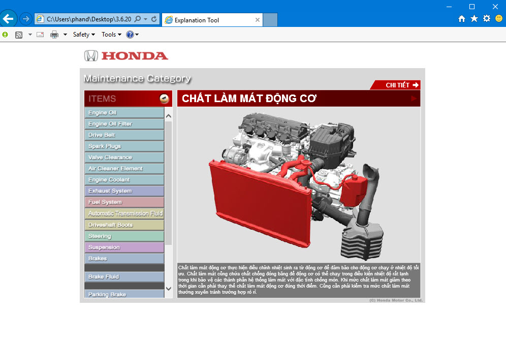 Tải tài liệu đào tạo kỹ thuật viên Honda miễn phí