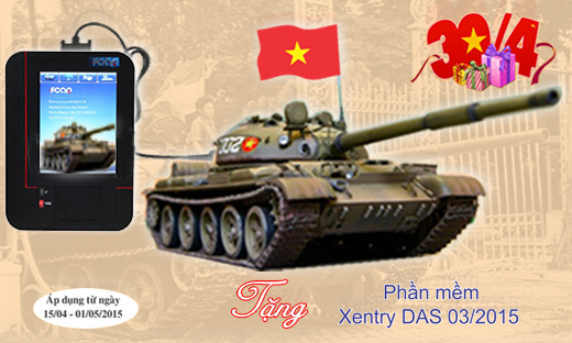 Tri ân khách hàng chào mừng Quốc Lễ 30/04 - 01/05/2015