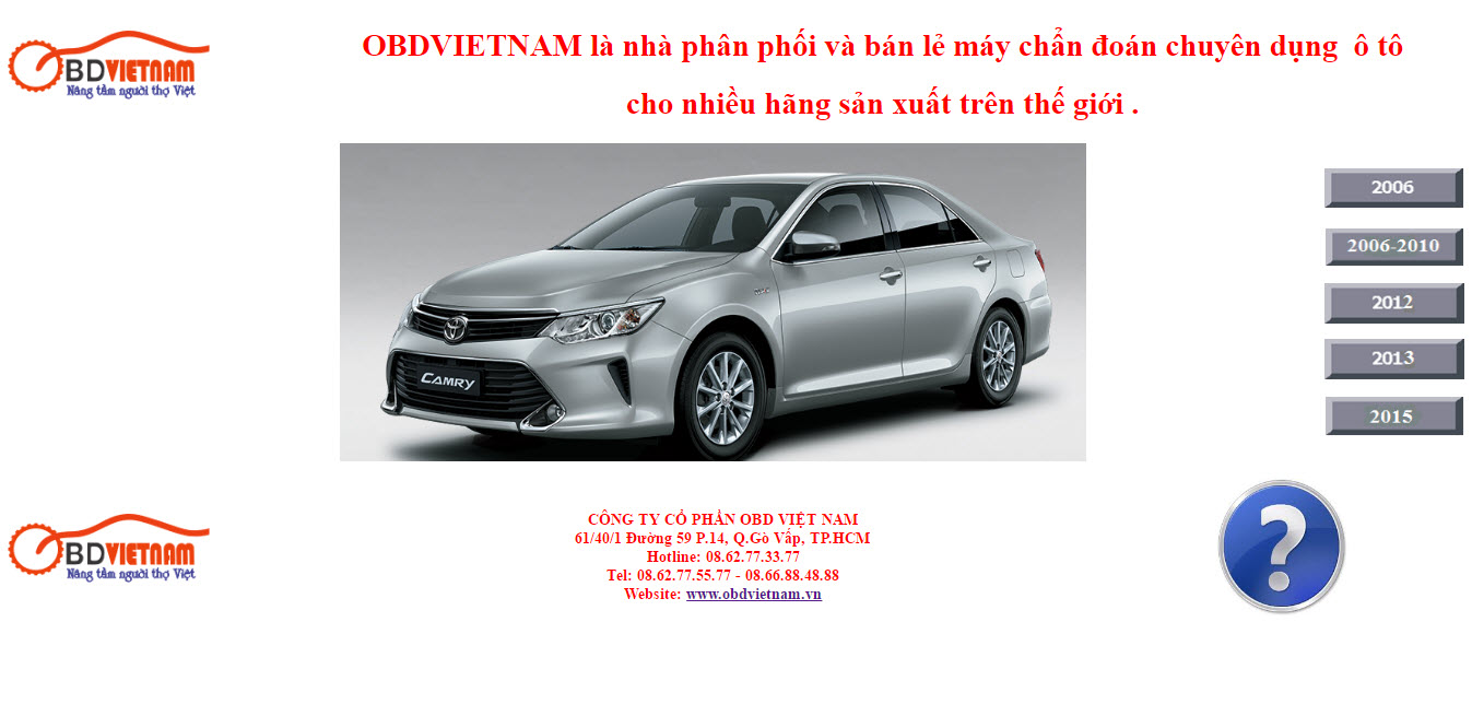 Tài Liệu sửa chữa toyota camry từ 2009 đén 2016 miễn phí