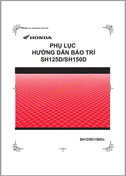 Tài liệu đào tạo xe Honda SH 150i 2015 - OBD Việt Nam
