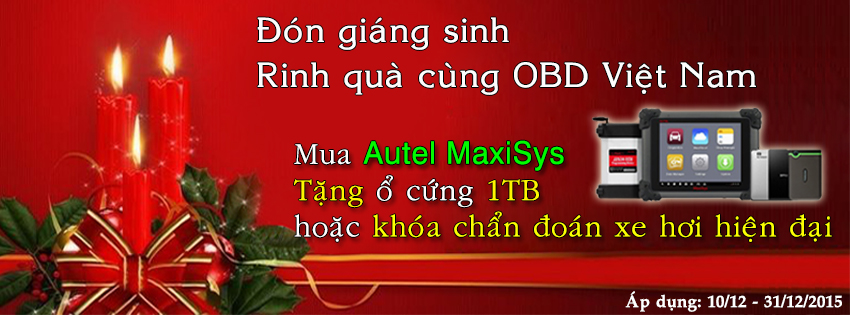 OBD Việt Nam tưng bừng khuyến mãi đón giáng sinh