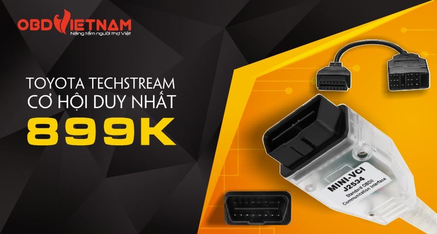 Mua Toyota Techstream Chỉ Với Giá 899.000 VNĐ