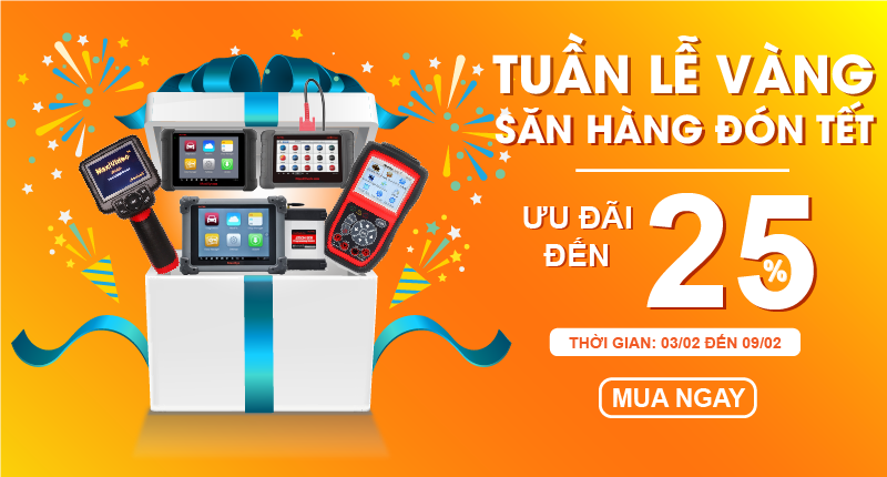 Tuần Lễ Vàng Săn Hàng Đón Tết Cùng OBD Việt Nam