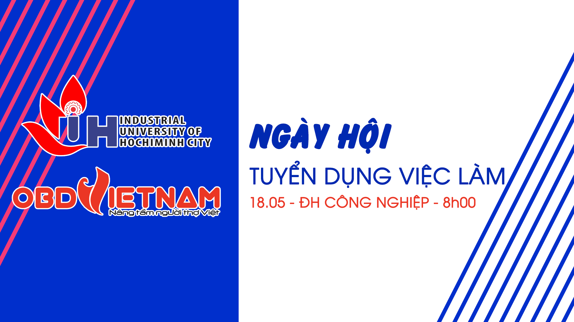 Thông Báo Ngày Hội Tuyển Dụng Việc Làm Tại Trường Đại Học Công Nghiệp TP. Hồ Chí Minh