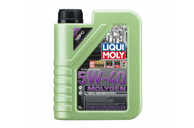 Dầu Nhớt Động Cơ Molygen New Generation 5W40 1L 8576
