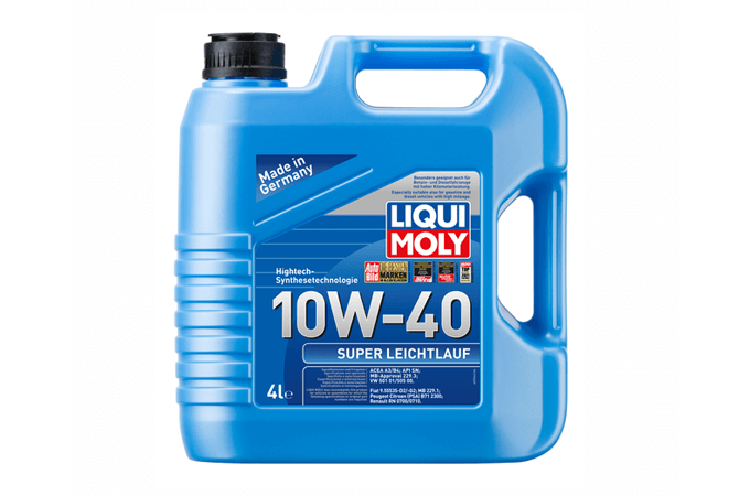 Dầu Nhớt Động Cơ Xe Hơi Liqui Super Moly Super Leichtlauf 10W40 4L 9504