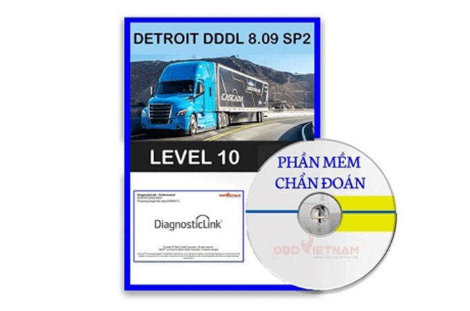 Phần Mềm Chẩn Đoán Detroit DDDL 8.09 SP2 Lv10