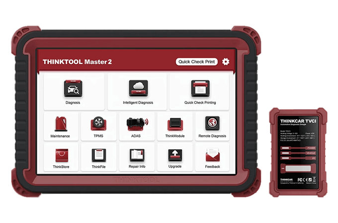 Thinktool Master 2 - Phiên bản 2025 - Máy Chẩn Đoán Xe Con Đa Năng