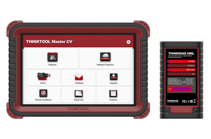 Thinktool Master CV - Phiên bản 2025 - Máy Chẩn Đoán Xe Tải