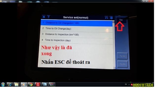 Hướng dẫn reset bảo dưởng xe Audi Q7