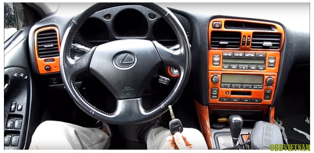 Hướng dẫn cài đặt chìa khóa Lexus bằng tay