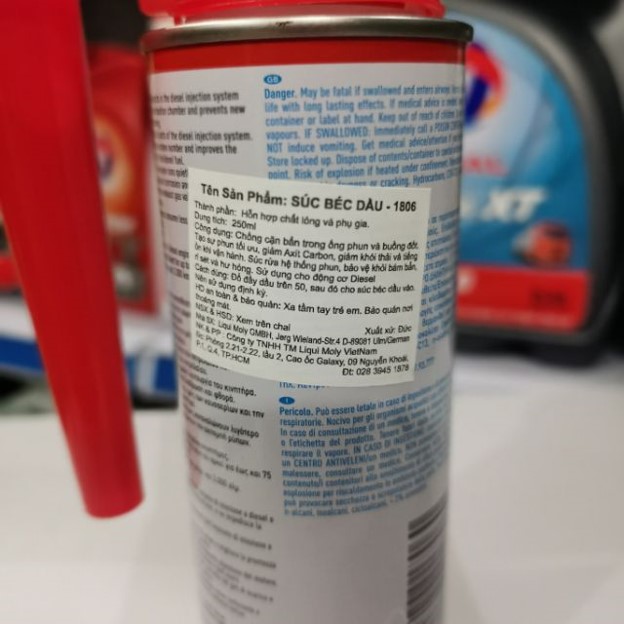 Dung Dịch Súc Béc Dầu Diesel Liqui Moly 1806