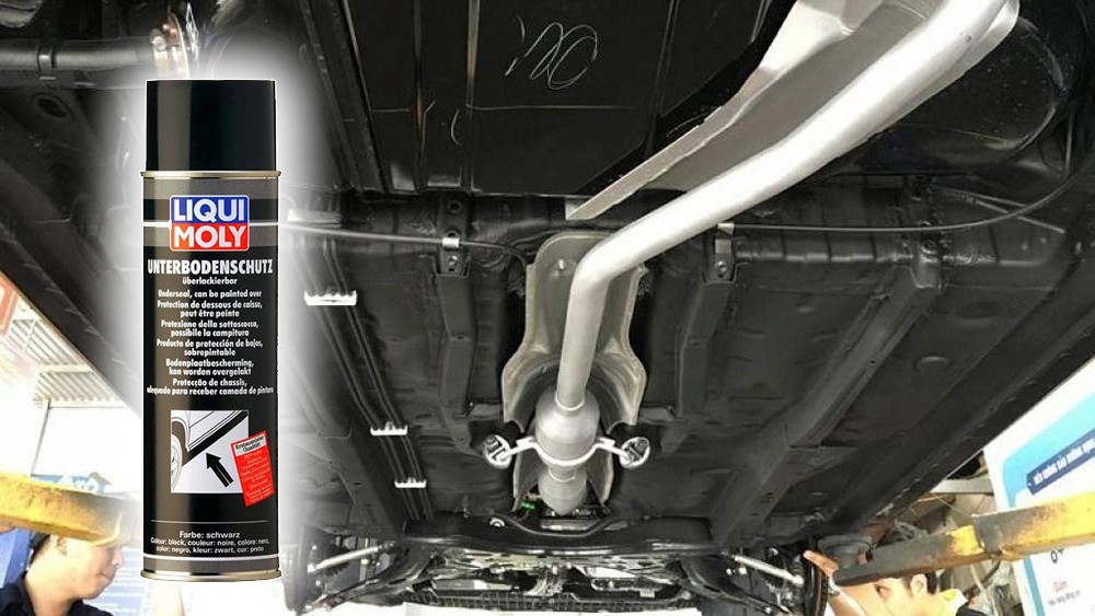 Hình 3: Dung dịch vệ sinh gầm xe đen Liqui Moly 6106 1000ml Hình 3: Dung dịch vệ sinh gầm xe đen Liqui Moly 6106 1000ml