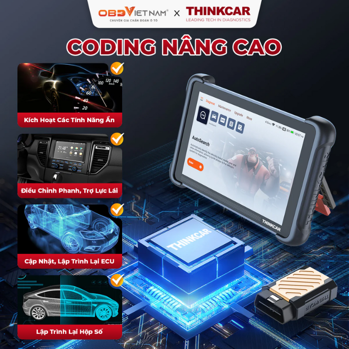 Thinktool Expert 191 – Máy Chẩn Đoán Đa Năng Hiệu Quả Hơn – Tiết Kiệm Hơn Thinktool Expert 191 – Máy Chẩn Đoán Đa Năng Hiệu Quả Hơn – Tiết Kiệm Hơn