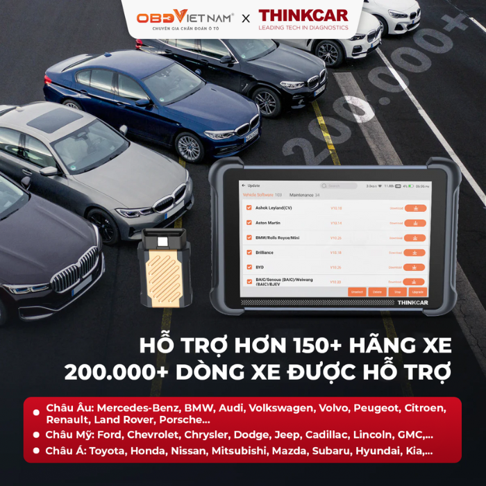 Thinktool Expert 191 – Máy Chẩn Đoán Đa Năng Hiệu Quả Hơn – Tiết Kiệm Hơn Thinktool Expert 191 – Máy Chẩn Đoán Đa Năng Hiệu Quả Hơn – Tiết Kiệm Hơn