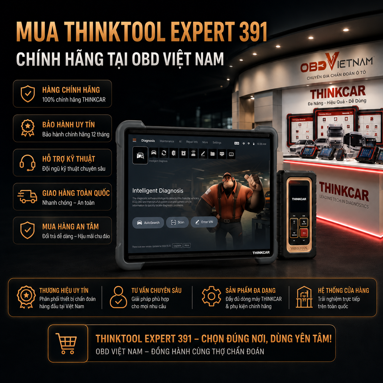 Thinktool Expert 391 – Máy Chẩn Đoán Ô Tô Ai Cho Gara Hiện Đại Thinktool Expert 391 – Máy Chẩn Đoán Ô Tô Ai Cho Gara Hiện Đại