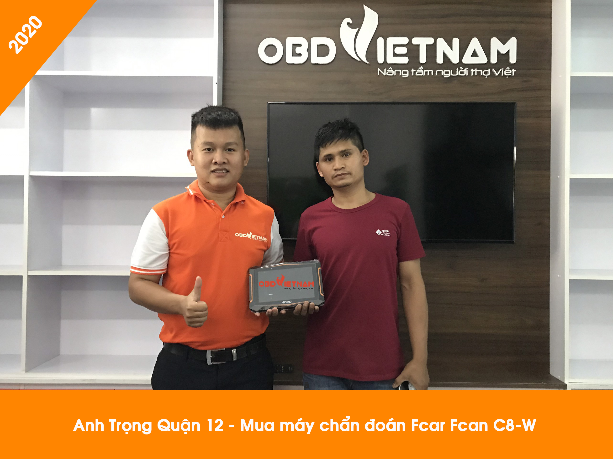 chuyển giao Fcar Fcan C8-W cho anh Trọng ở quận 12