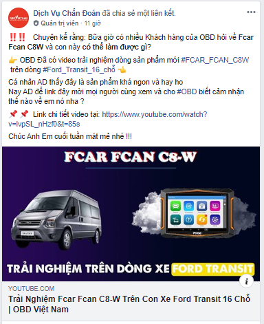 OBDVIETNAM TEAM - Nhóm hỗ trợ khách hàng OBD Việt Nam