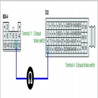 Hình 6: Đo điện trở giữa cực 11 của đầu giắc quạt làm mát và cực 11 của giắc ETCM