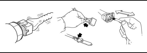 Hình 3: Kiểm tra kỹ các đầu nối xem có bị lỏng không, kết nối kém, uốn cong, ăn mòn, nhiễm bẩn, hư hỏng