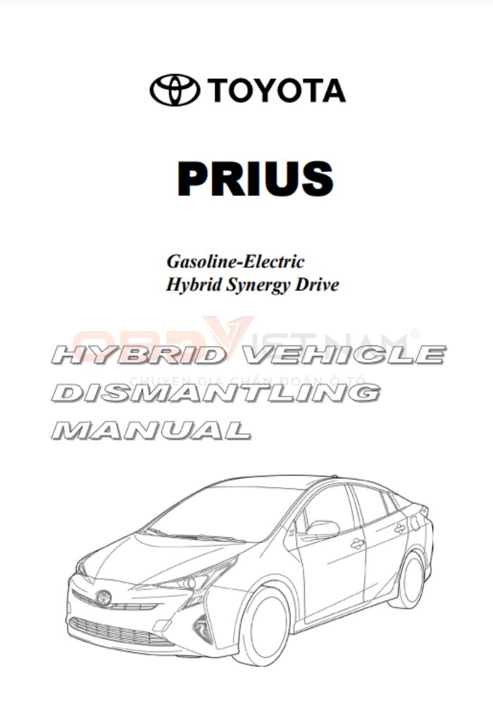 Chia Sẻ Tài Liệu Miễn Phí - Tài Liệu Hướng Dẫn Tháo Ráp Các Chi Tiết Trên Xe Toyota Hybrid [Prius & Camry]