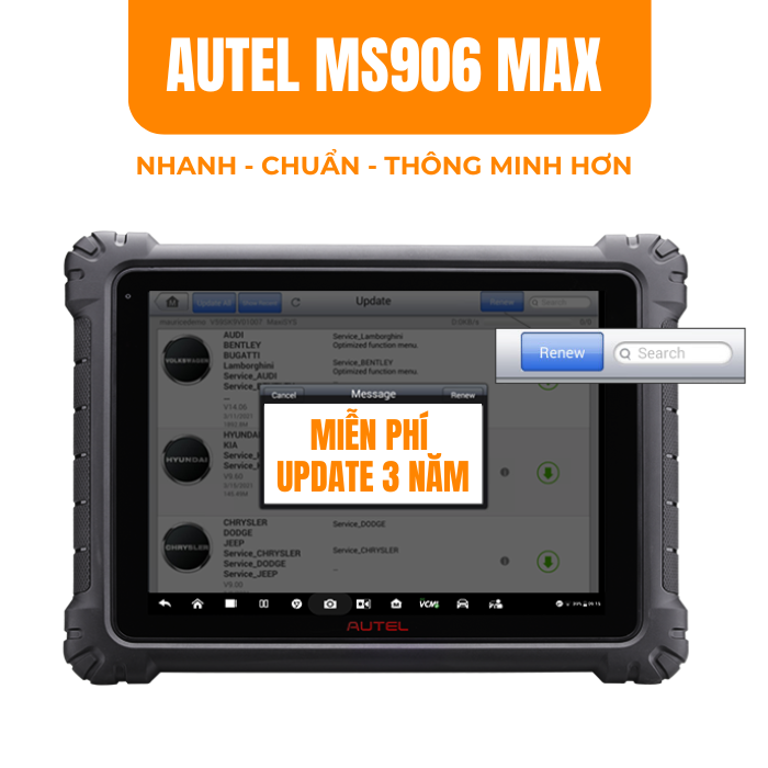 Top 5 lý do gara nên sở hữu Autel MS906 MAX