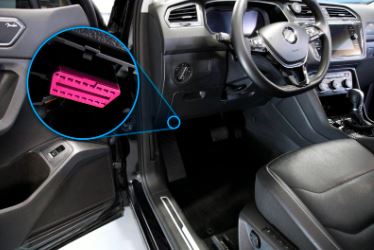 Vị trí cổng OBD2 trên ô tô
