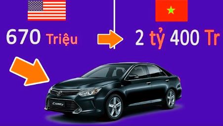 Phí trước bạ các loại xe