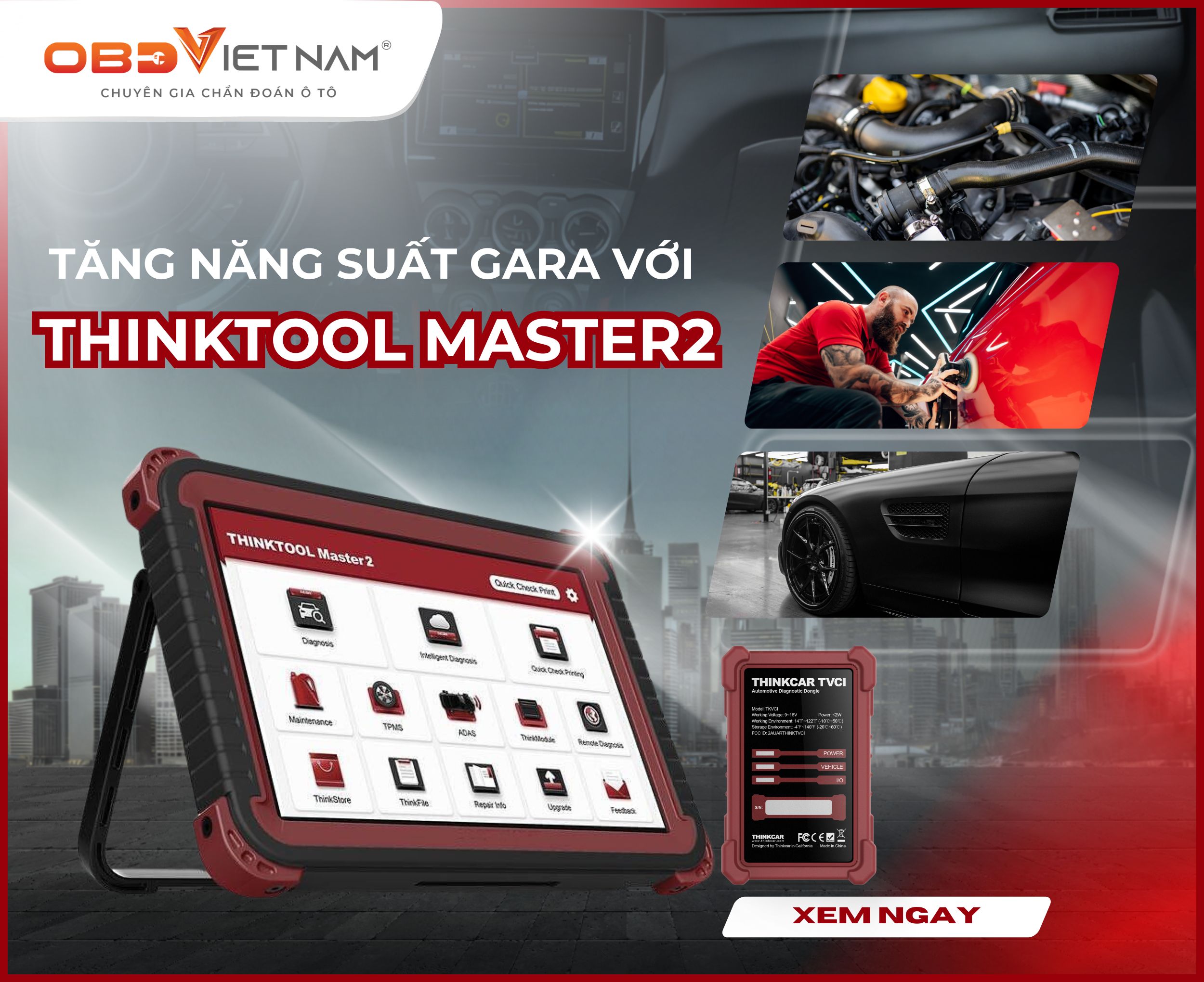 Tăng Năng Suất Gara Với Thinktool Master 2 – Bí Quyết Tối Ưu Hóa Sửa Chữa