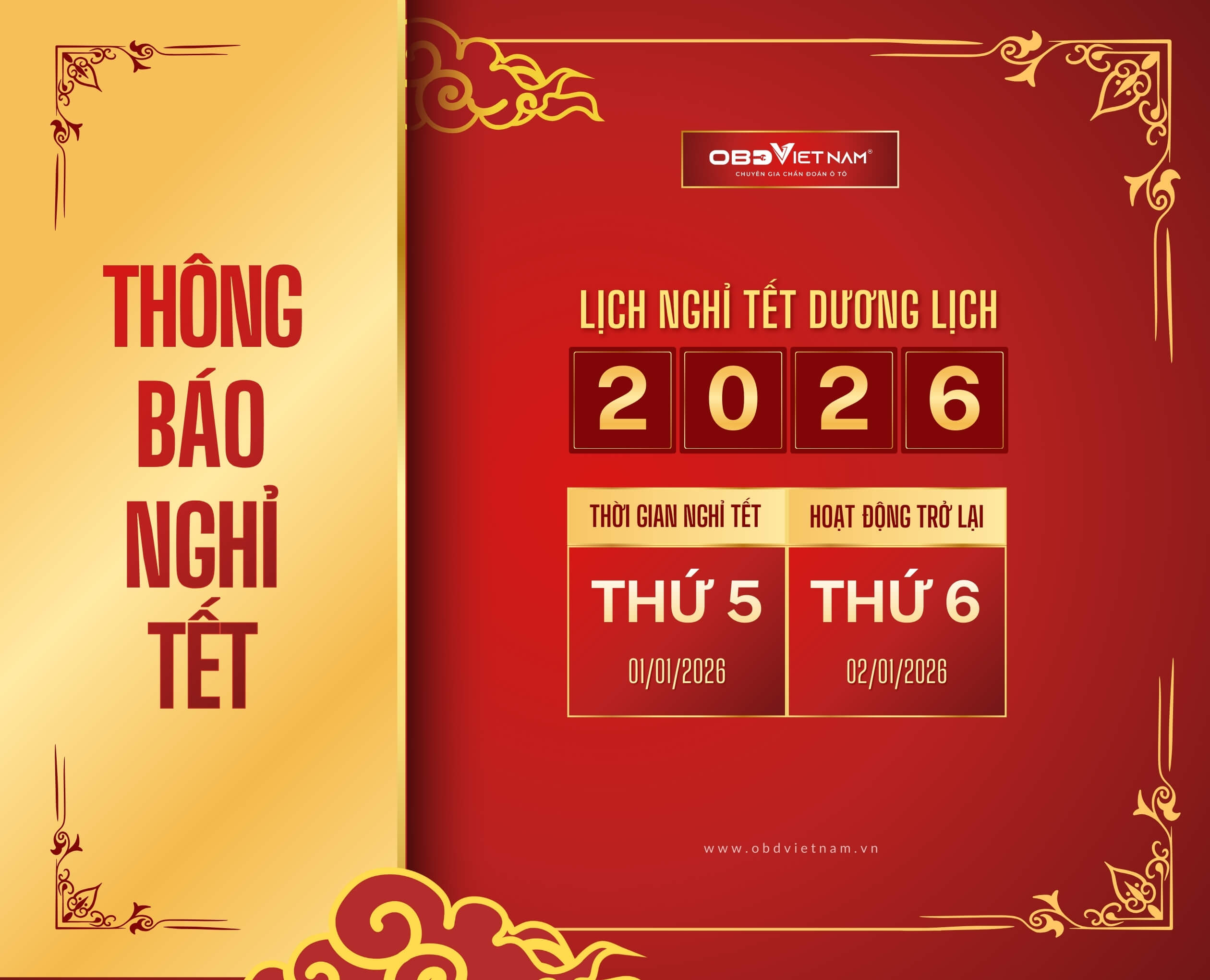 obdvietnam-thong-bao-nghi-tet-duong-lich-2026