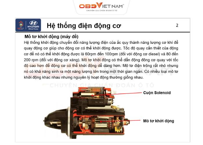 Chia Sẻ Tài Liệu Miễn Phí - Hệ Thống Điện Động Cơ Hyundai (Tiếng Việt)