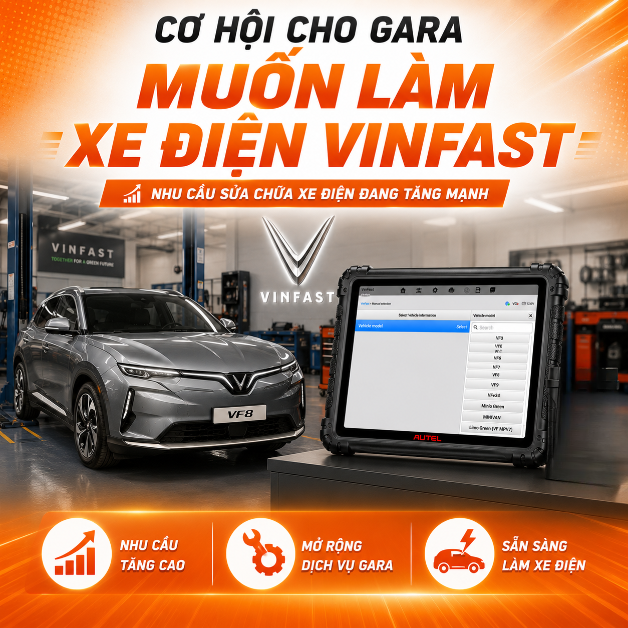 autel ms906 max đã cập nhật test xe điện Vinfast tại OBD Việt Nam autel ms906 max đã cập nhật test xe điện Vinfast tại OBD Việt Nam