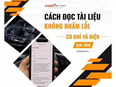 Cách Đọc Tài Liệu Động Cơ Ô Tô Để Không Nhầm Lỗi Cơ Khí Và Điện
